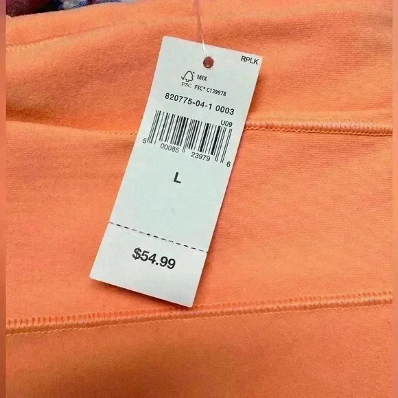 NWT Gap Peach Colored Powermove High Rise Ankle Legging - Size Large - Picture 7 of 9